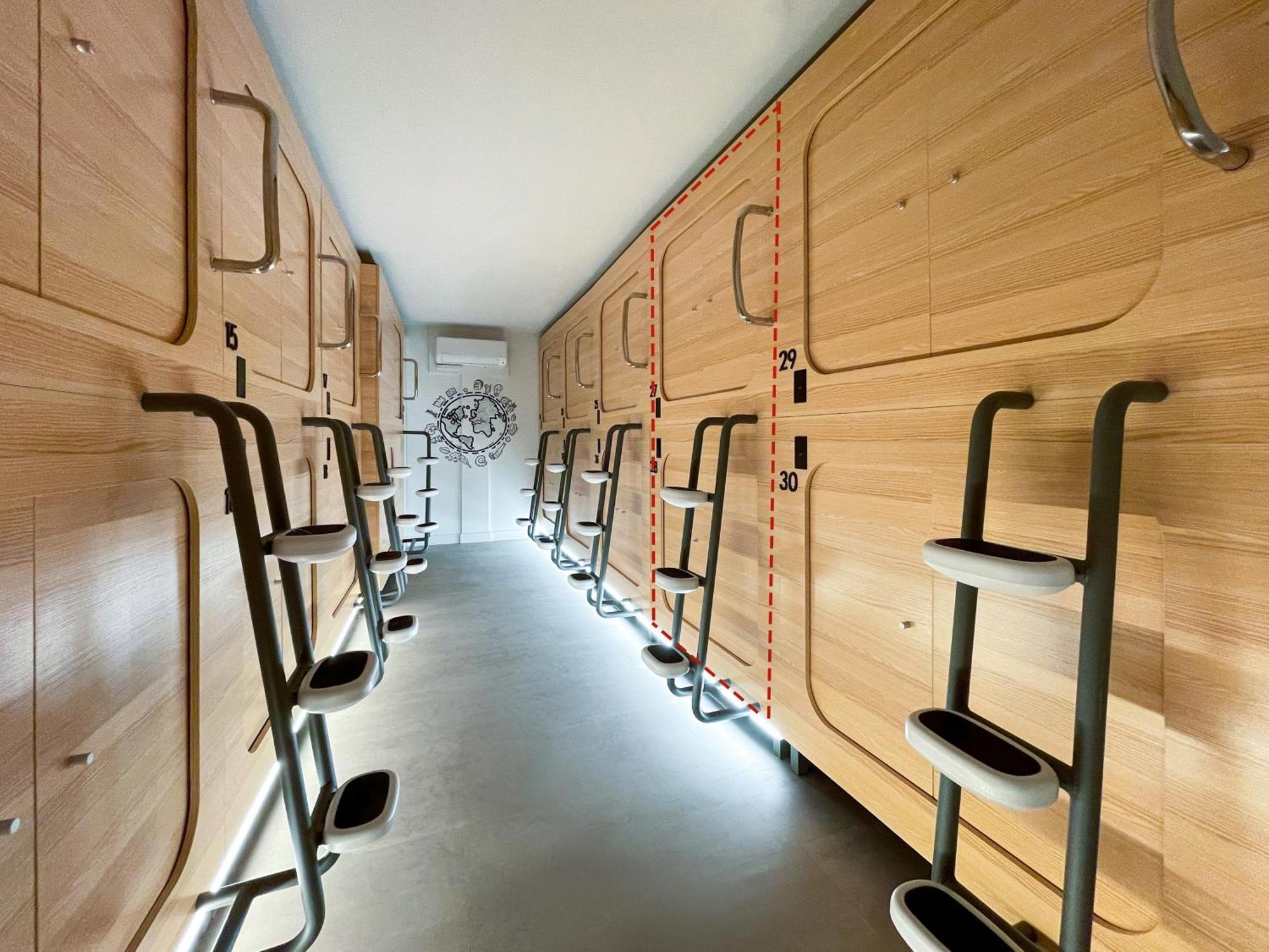 Airone Capsule Hotel 호바트 외부 사진